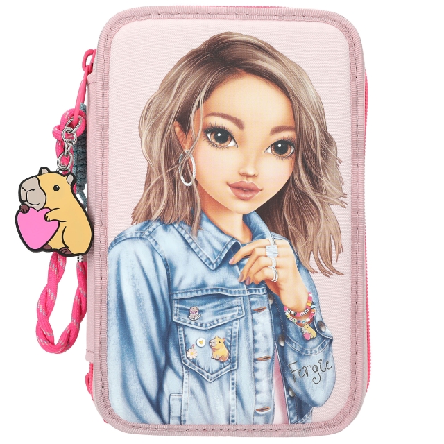 TOPModel Trippel pennalhus Capybara - Rose