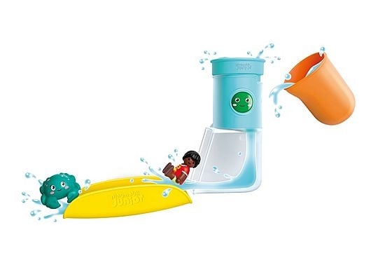 Playmobil Junior Aqua: Hell og lek vanntank med sklie (71775)