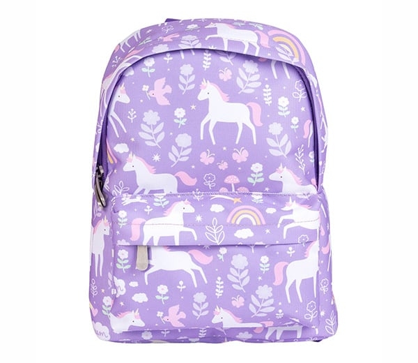 A little lovely company Liten ryggsekk - Unicorn dreams - 22 x 30 x 10 cm