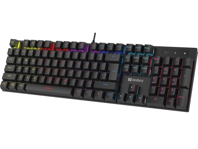 Sandberg Mekanisk gamer-tastatur NORDIC