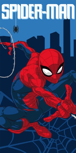 Spiderman Badehåndkle - 70x140 cm (8014786)