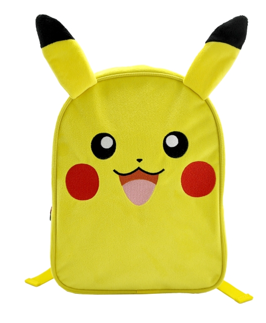 STOR Pokémon Plysj-ryggsekk - Medium - 24 x 32 x 10 cm