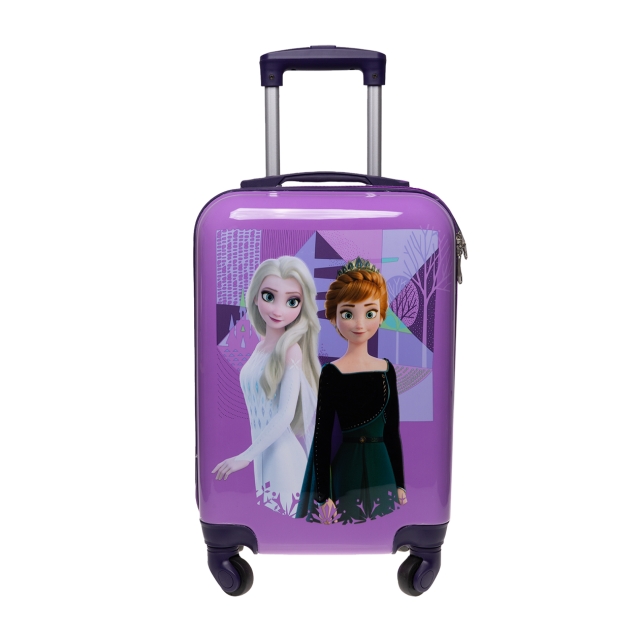 STOR Frozen - tralle med hard koffert - 54 x 35 x 22 cm