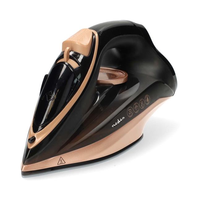 Nedis Steam Iron | 2200 W | 20 g/m | Steam shot | Rustfritt Stål | 260 l