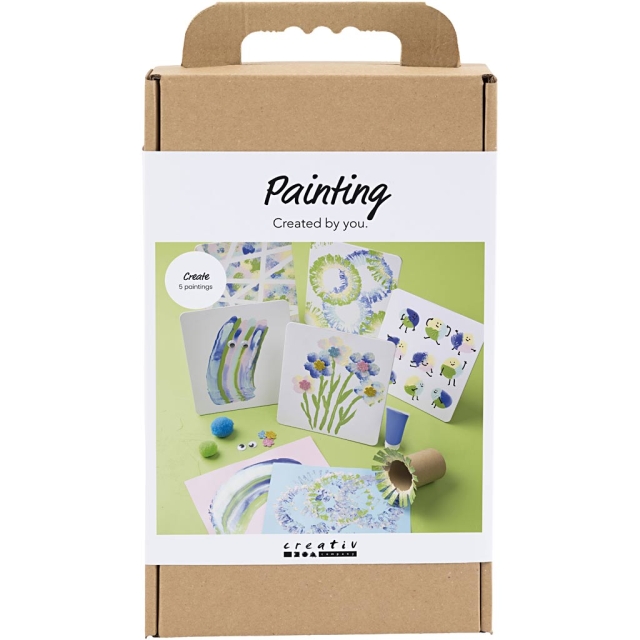 Creative Toys Creativ - Craft Kit Painting, assorterte farger, 1 pakke - (977772)
