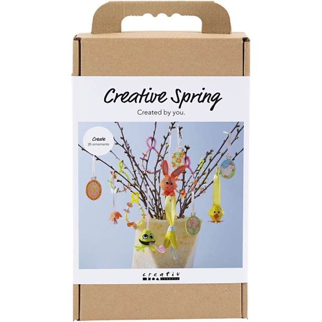 Creative Toys Creativ - Craft Mix Creative Spring, assorterte farger, 1 pakke - (977606)