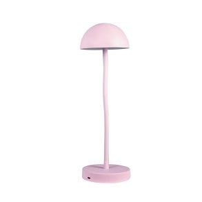 Dyberg-Larsen Fonzy LED-bordlampe - Rosa - Kompakt