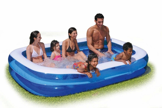 Flipper Softside-basseng - 262 x 175 cm (21396)