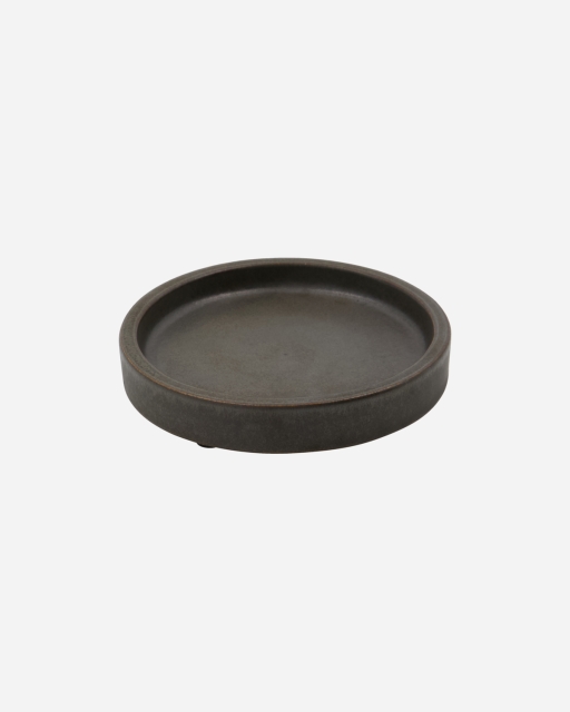 Meraki Soap Dish - Dark Grey - L:12,5cm, W:12,5cm, H:2cm