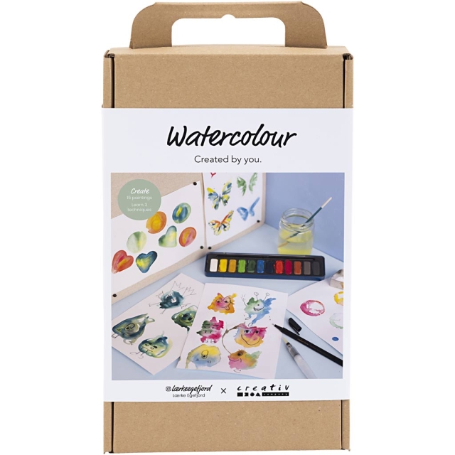 Creative Toys Creativ - Craft Kit Akvarell, 1 pakke - (977768)