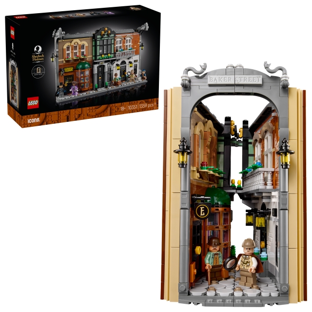 LEGO Ikoner - Sherlock Holmes: Bokkrok (10351)