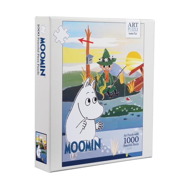 Moomin Puslespill 1000 Pcs Art Puzzle On Bridge