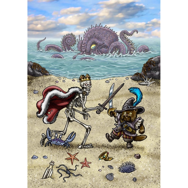 SPELKORTSFÖRLAGET Spill Kattelurerna & Skatten (SE/DK/NO/EN)