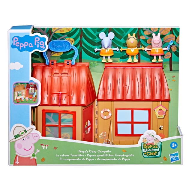 Peppa Pig Lekesett 3" Playset Cozy Campsite