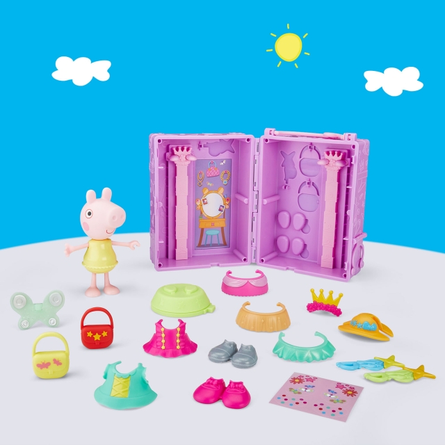 Peppa Pig Lekesett 6" Playset Dress-Up Wardrobe