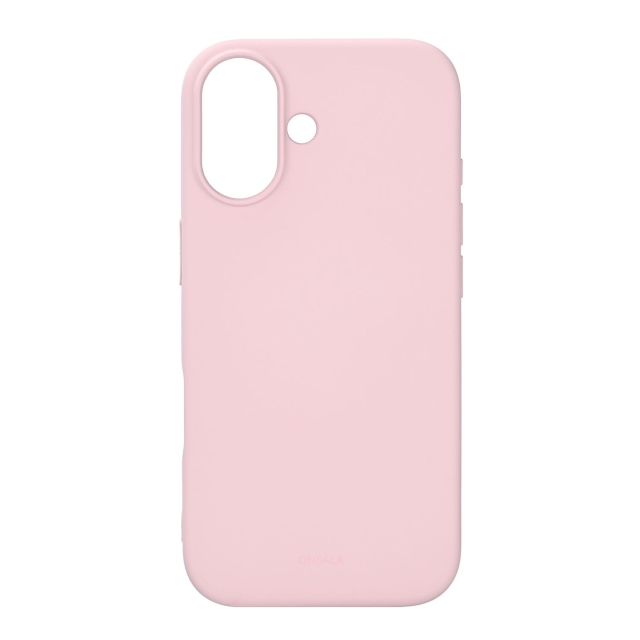 Onsala Mobildeksel med silikonsfølelse Chalk Pink - iPhone 17