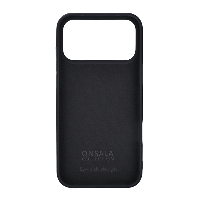 Onsala Mobildeksel med silikonfølelse Black - iPhone 17 Pro Max