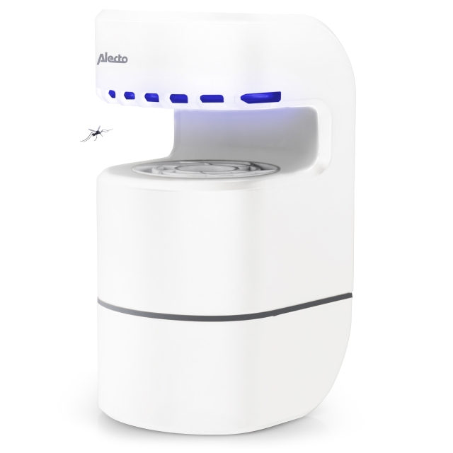 Alecto Insektlampe Effektiv mot mygg, fluer og andre flygende insekter Plug and Play Hvit