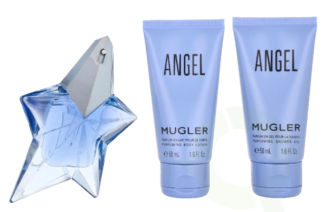 Thierry Mugler Angel Giftset 125 ml Edp Spray 25ml/Body Lotion 50ml/ Shower Gel 50ml