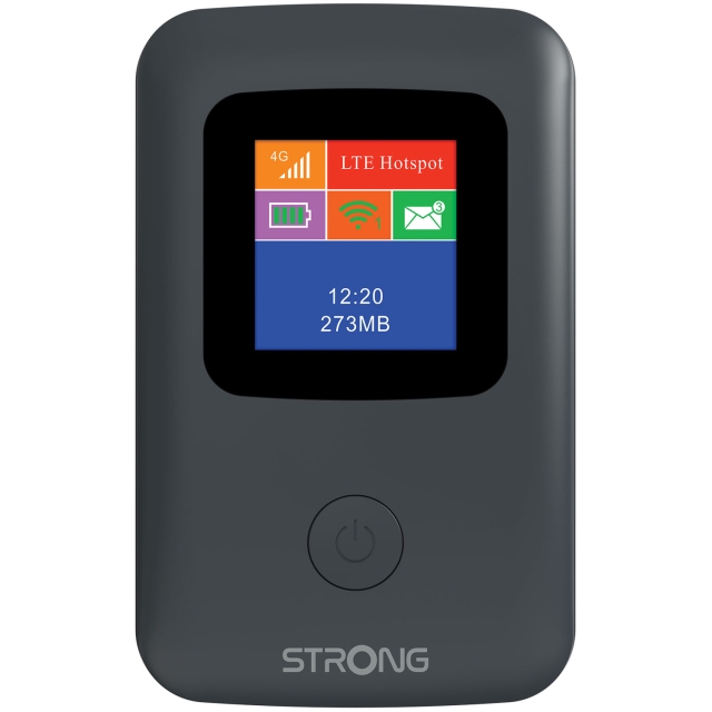 Strong 4G MiFi Hotspot WiFi 150 Mbit/s med display