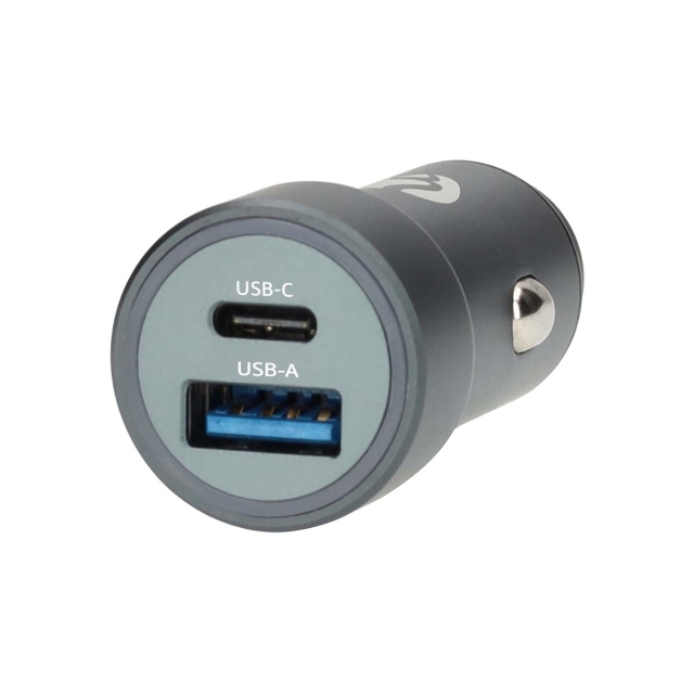 Nedis Billader | 48 W | 1.5 / 2.0 / 3.0 A | Antall utganger: 2 | Porttype: USB-A / USB-C™ | Automatisk Spenning Utvalg