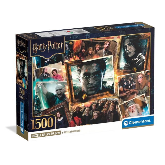 Clementoni Puslespill 1500 pcs CB High Quality Collection Harry Potter (1)