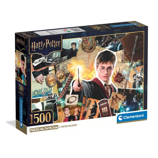 Clementoni Puslespill 1500 pcs CB High Quality Collection Harry Potter (2)