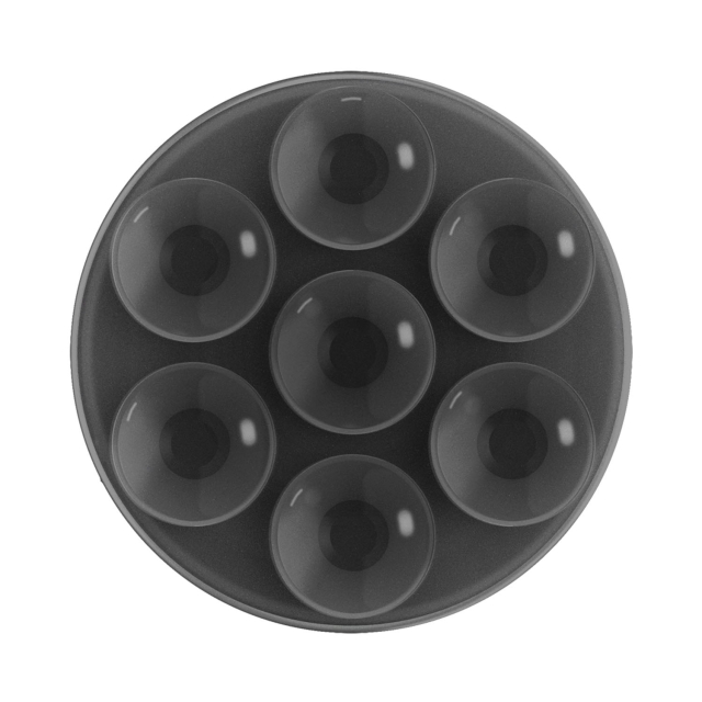 PopSockets Suck-Up Grip för MagSafe Translucent Black