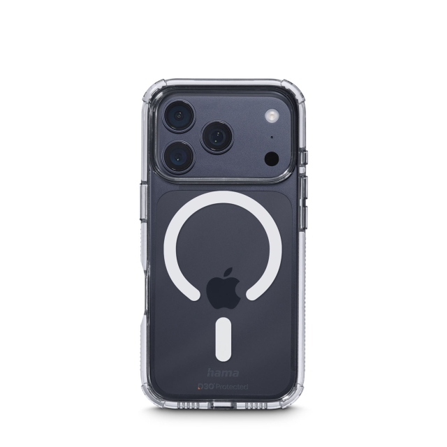 Hama Mobildeksel Extreme Protect iPhone 17 Pro MagCase Transparent