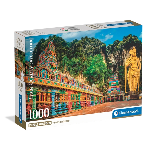 Clementoni Puslespill 1000 Pcs CB Batu Caves