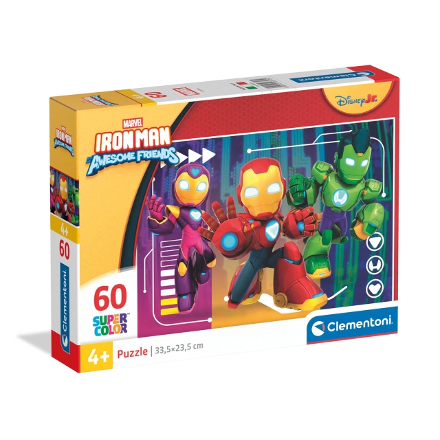 Clementoni Puslespill 60 Pcs Marvel Iron-Man