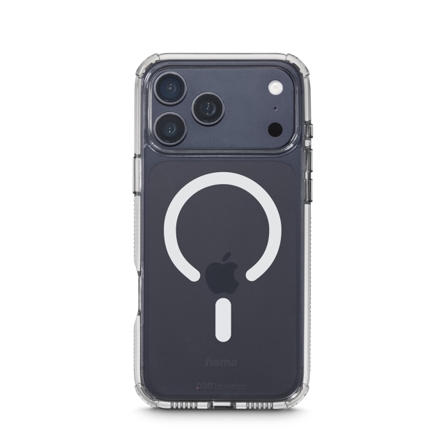 Hama Mobildeksel Extreme Protect iPhone 17 Pro Max MagCase Transparent