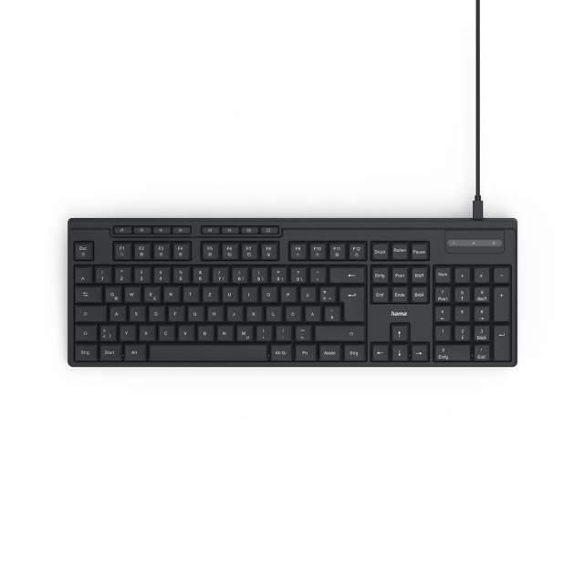 Hama Tastatur CK-200 Kablet Svart