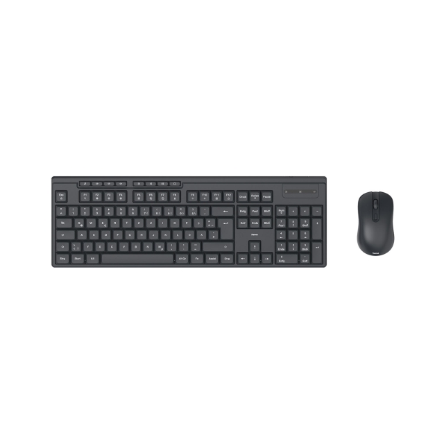 Hama Tastatur/Mus Sett WKM-200 Trådløs Svart