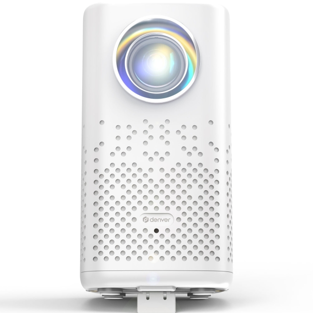 Denver Projektor 4K 45"-180" 150 ANSI lumen Inbyggt batteri