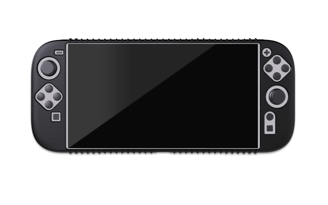 NACON Silikongrep for Nintendo Switch II – Beskyttelsesetui i svart