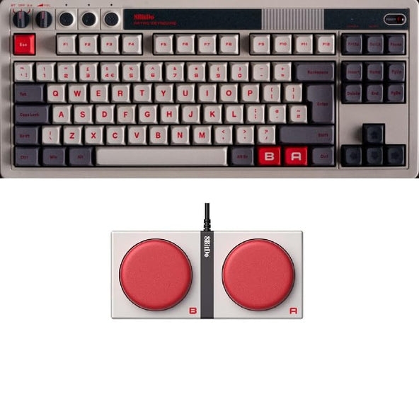 8BitDo – Retro 108 mekanisk tastatur – N Edition (Storbritannia)