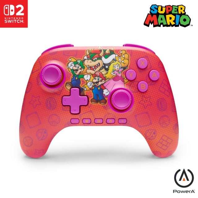 PowerA Advantage Wireless Controller for Nintendo Switch 2 – Mario og venner