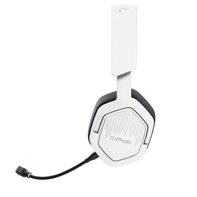 Trust GXT493W Carus trådløst headset – hvitt