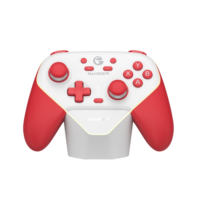 GameSir Super Nova Multiplatform Gamepad – rød og hvit