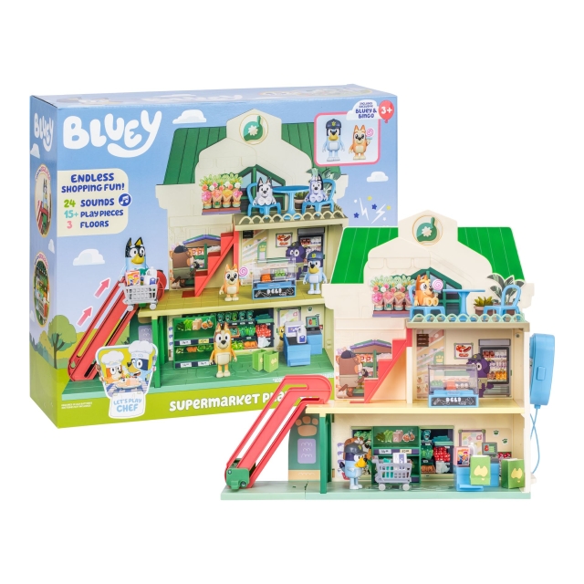 Bluey Lekesett: Supermarked (90328)