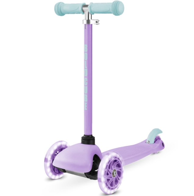 Bold Cube Barnescooter – Tenny 3-hjuls scooter, lilla (SKY006)