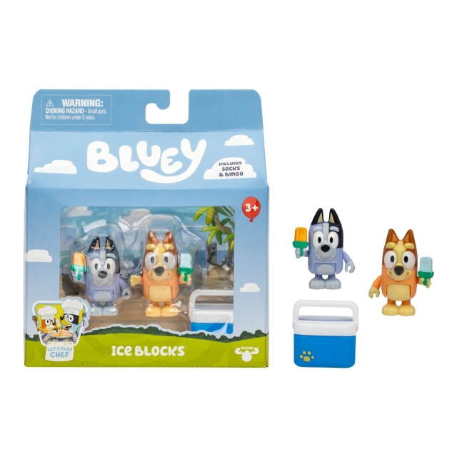 Bluey 2-pakning med figurer, 2 varianter (90406)