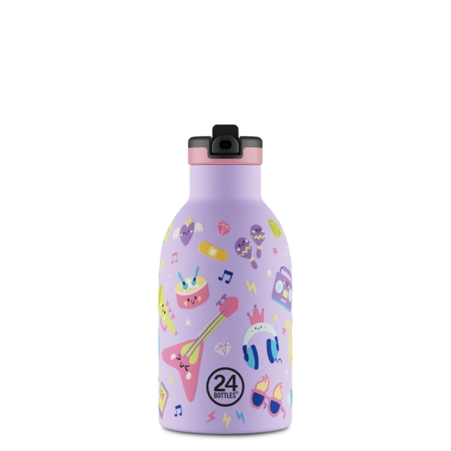 24Bottles Clima – Music Friends – Lilla – 330 ml