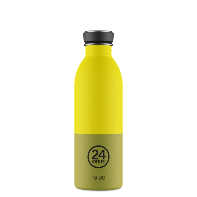 24Bottles Urban Bottle – Grønn, Gul – 500 ml