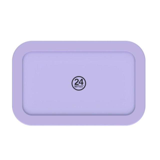 24Bottles Snackbox Erica – Lilla – Kompakt