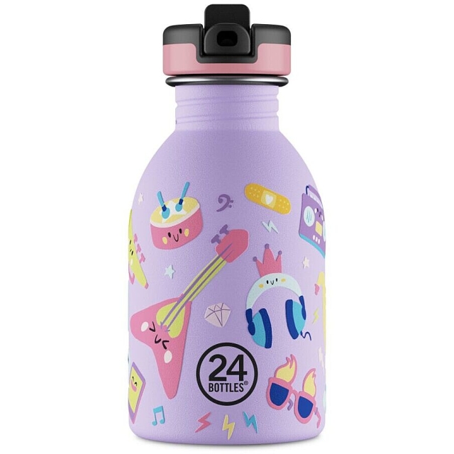 24Bottles Urban Bottle Music Friends – Lilla – 250 ml