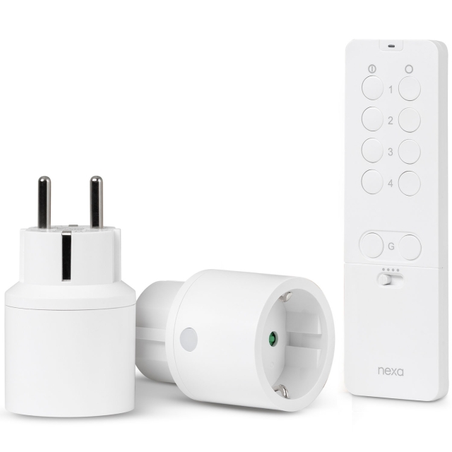 Nexa MYCT-2401 + 2 x WPR01 Smart pack On/Off System Nexa 2 WiFi/433