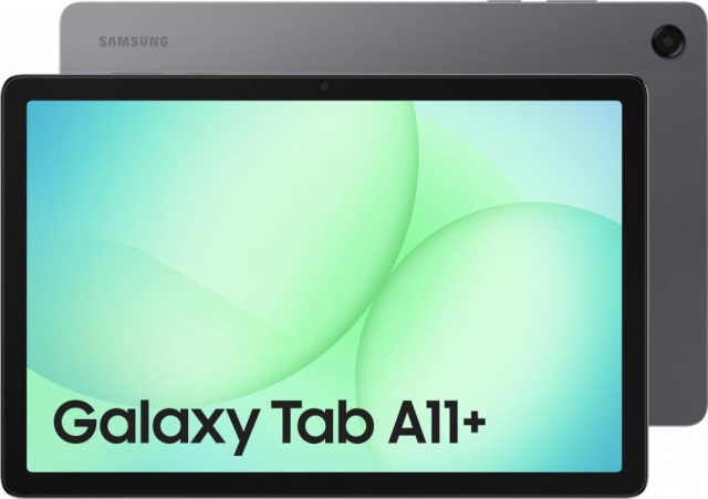 Samsung Galaxy Tab A11+ 11 WiFi-nettbrett, 128 GB, grå