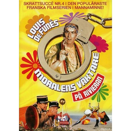 LE GENDARME EN BLADE - Moralens vokter på Rivieraen - Moralens väktare på Rivieran - Hjælp strisserne kommer (DVD)